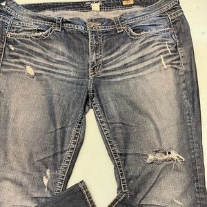 Silver Jeans 24w/33